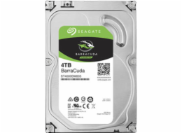 Seagate BarraCuda 3.5" HDD, 4TB, 3.5", SATAIII, 256MB cache, 5.400RPM