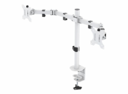 DELTACO GAM-040W, DUAL Držiak na monitory13"-32" w