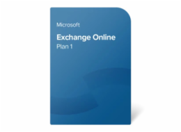 MICROSOFT Exchange Online (Plan 1), 1rok, el. lic.
