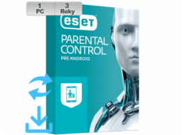 ESET Parental control ANDROID 1zar/3 roky AKT