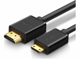 Kabel UGREEN HDMI M, HDMI M, 1,5m, černý 11167