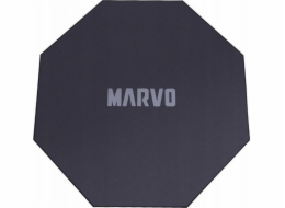 MW křeslo pro hráče, podložka do křesla, Marvo, GM02, 1100 x 1100 x 2 mm, černá, protiskluzová