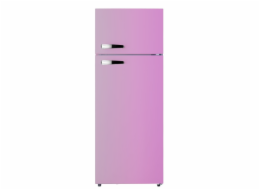 PKM GK210-2 SP RETRO lednice s mrazákem, 206 l, 143 cm, růžová