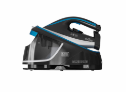 Parní stanice Black+Decker, BXSS2401, parní ráz 200 g/min., parní výkon 120 g/min, keramický povrch, objem 1.5 l, 2400 W
