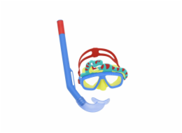 Bestway potápěčská maska se šnorchlem modrá