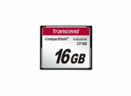 TRANSCEND CompactFlash Card CF180I, 256MB, SLC mode WD-15, Wide Temp.