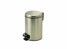 Sapho Potty 3l Soft Close zlato mat 320987 odpadkový koš zlatý, 3l