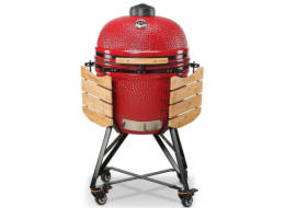 KAMADO BONO MEDIA, Gril 52 cm, červený