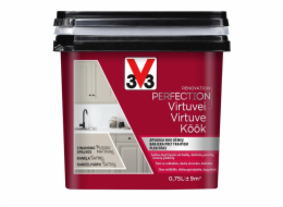 Smaltovaná barva V33 Perfection Kitchen, 0,75 l, skořice