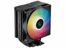 DEEPCOOL chladič AG400 Digital / 120mm fan ARGB / 4x heatpipes / PWM / pro Intel i AMD / černý