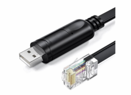 W-Star Redukce USB/RJ45, 1,5m, console cable RS232, CCRJ45RS232