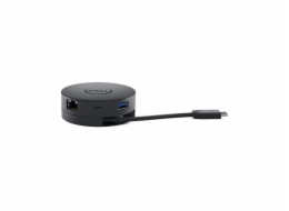 Dell - Video adaptér - 24 pin USB-C s piny (male) do HDMI, USB typ A se zdířkami (female) - magnetit - podpora 4K60 Hz (3840 x 2160), HDR support