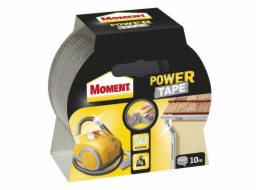 Lepicí páska MOMENT POWER TAPE, 10 m × 50 mm, stříbrná