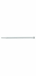 Upevňovací popruh Elematic, 4,5 x 178 mm, bílý