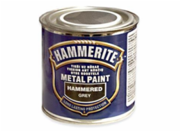 Barva na kov Hammerite Hammered, šedá, 250 ml