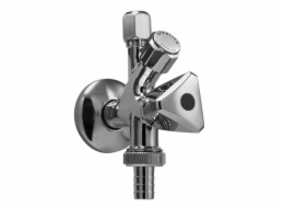 Rohový ventil, 1/2" x 3/8" x 3/4"