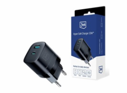 3mk síťová nabíječka - Hyper GaN Charger 33W, černá