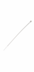 Upevňovací popruh Elematic, 2,5 x 135 mm, bílý