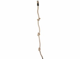 Horolezecké lano s uzly Outliner, S04-316 2,6 cm, hnědé