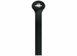 Upevňovací pásky 2-LOCK, 4,5x360mm, černé, 100ks