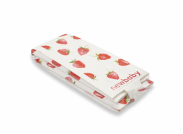 Cestovní podložka New Baby BASIC Strawberry