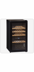 Wolkenstein WTS49DW vinotéka černá