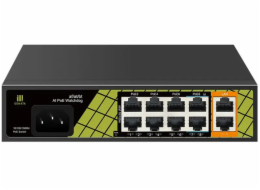 Switch Conexpro GNT-P1210SG 2x GLAN, 8x LAN s PoE, 120W
