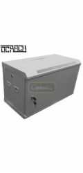 OCRACK 19" OCC-9U-P-3 rozvaděč nástěnný 9U/300mm plechové dveře