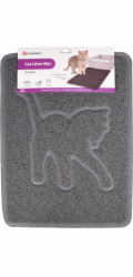 Flamingo Podložka před kočičí toaletu ROSIE šedá 35x48cm
