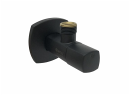 Arco Angle valve Lipstick A80, černá matná, 1/2 M x 3/8 M [42]