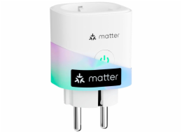 Chytrá zástrčka MEROSS MSS315MA-EU s monitorem spotřeby energie (Matter)