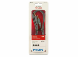 Kabel PHILIPS 3,5 mm M, 3,5 mm M, 1,5 m, šedý SWA4522S/10