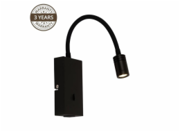 Montážní lampa MARSO 18373-BK 3W LED BL