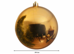 Plastová ozdoba na vánoční stromeček DECORIS 022260, 14 cm