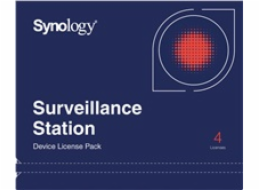 Synology Licenční balíček pro kamery - 4 kamery
