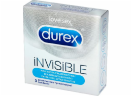 Durex Invisible Extra Sensitive kondomy 3 ks