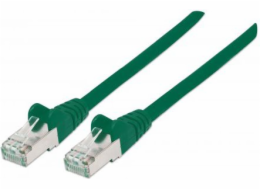 Intellinet Network Solutions Patchcord S/FTP, CAT7, 1m, zelený (740715)