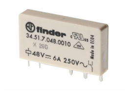 Finder Miniaturní relé 1P 6A 60V DC (34.51.7.060.0010)
