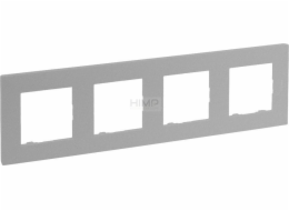 Legrand Niloe Step - čtyřnásobný rám 4x - ocelová barva 863494