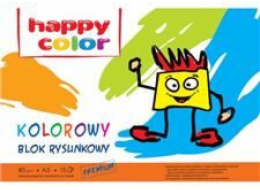 Happy Color A3 15k barevný kreslící blok