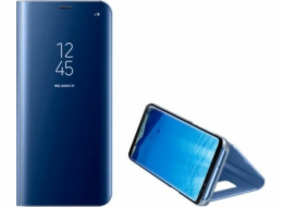 Pouzdro Clear View Samsung S21 modro/modré