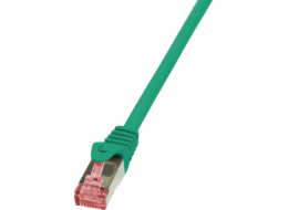 LogiLink Patchcord CAT6, S/FTP, PIMF, 0,25 m, zelený (CQ2015S)