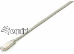 Equip Patchcord Cat6a, S/FTP, 5m, šedý (605604)