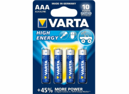 Varta High Energy AAA / R03 Baterie 4 ks.