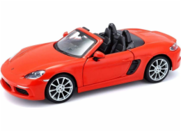 Bburago Porsche 718 Boxster Orange 1:24