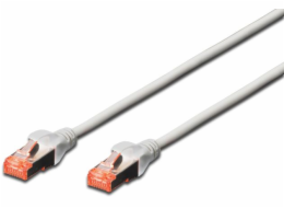 Digitus Patchcord CAT6, S-FTP, 0,25 m, šedý, 10 kusů (DK-1644-0025-10)