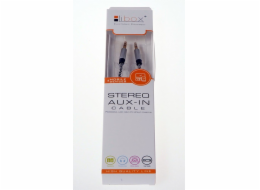 Libox Jack 3,5 mm - Jack 3,5 mm kabel 1,5 m stříbrný (LB0095)