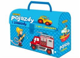 Adamigo Game Trunk Vehicles and Professions - 6472 Adamigo Game Trunk Vehicles and Professions - 6472