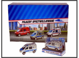 Hipo Mini Van Police 8 cm v krabici.
