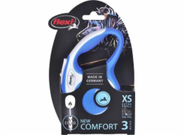 Natahovací vodítko Flexi New Comfort XS, 3 m, modré